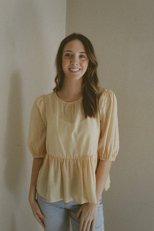 Hayden Cole Ruffle Top