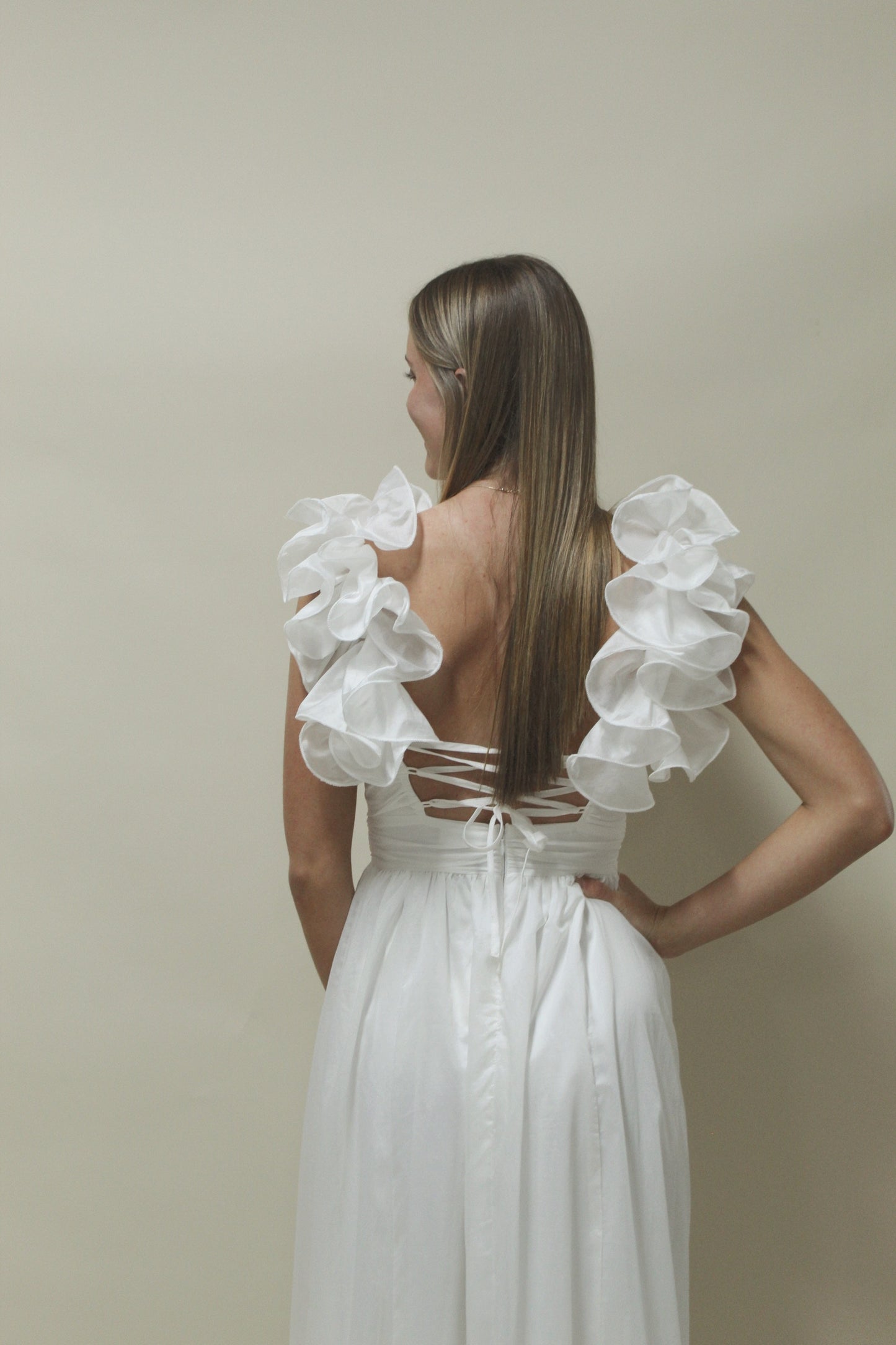 Sophia Kate White Maxi Dress