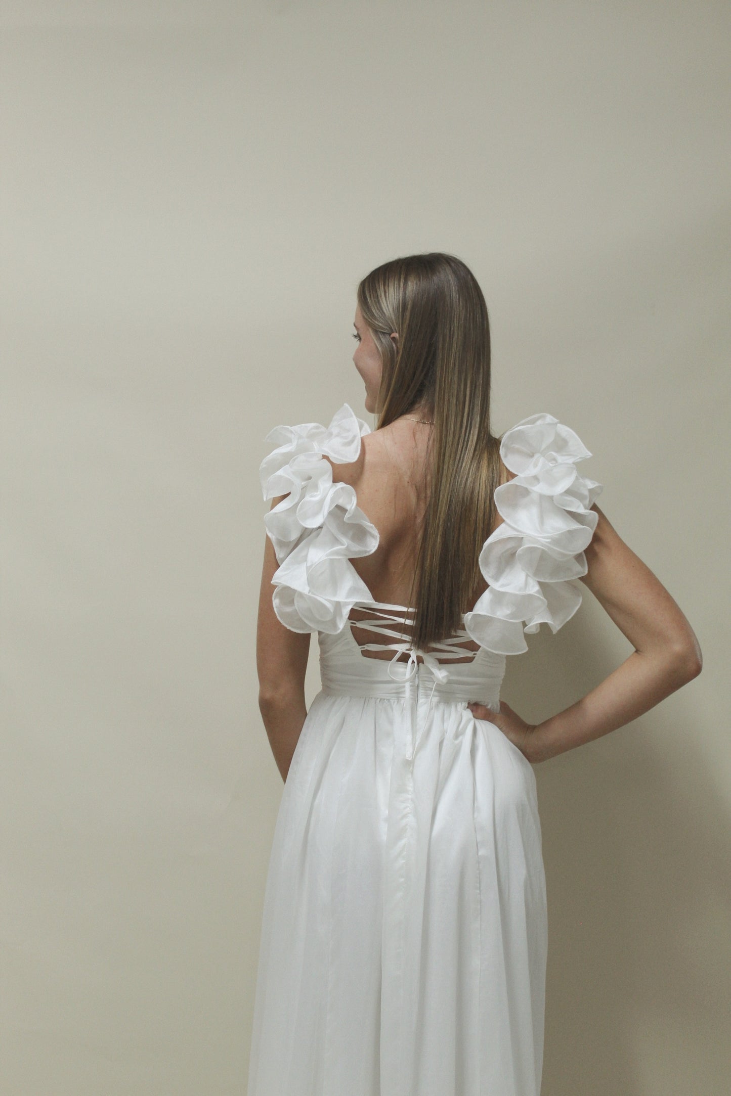 Sophia Kate White Maxi Dress