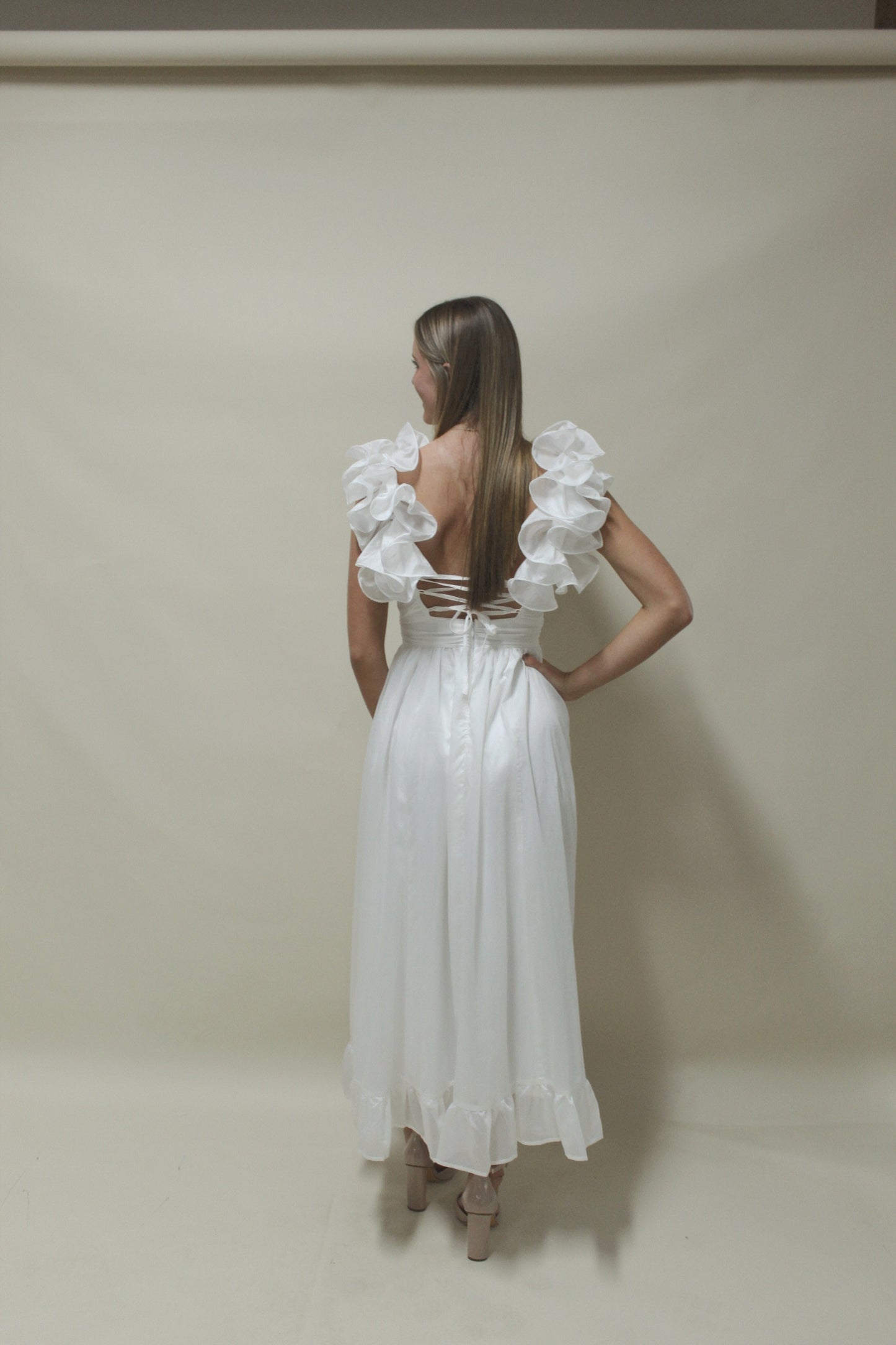 Sophia Kate White Maxi Dress