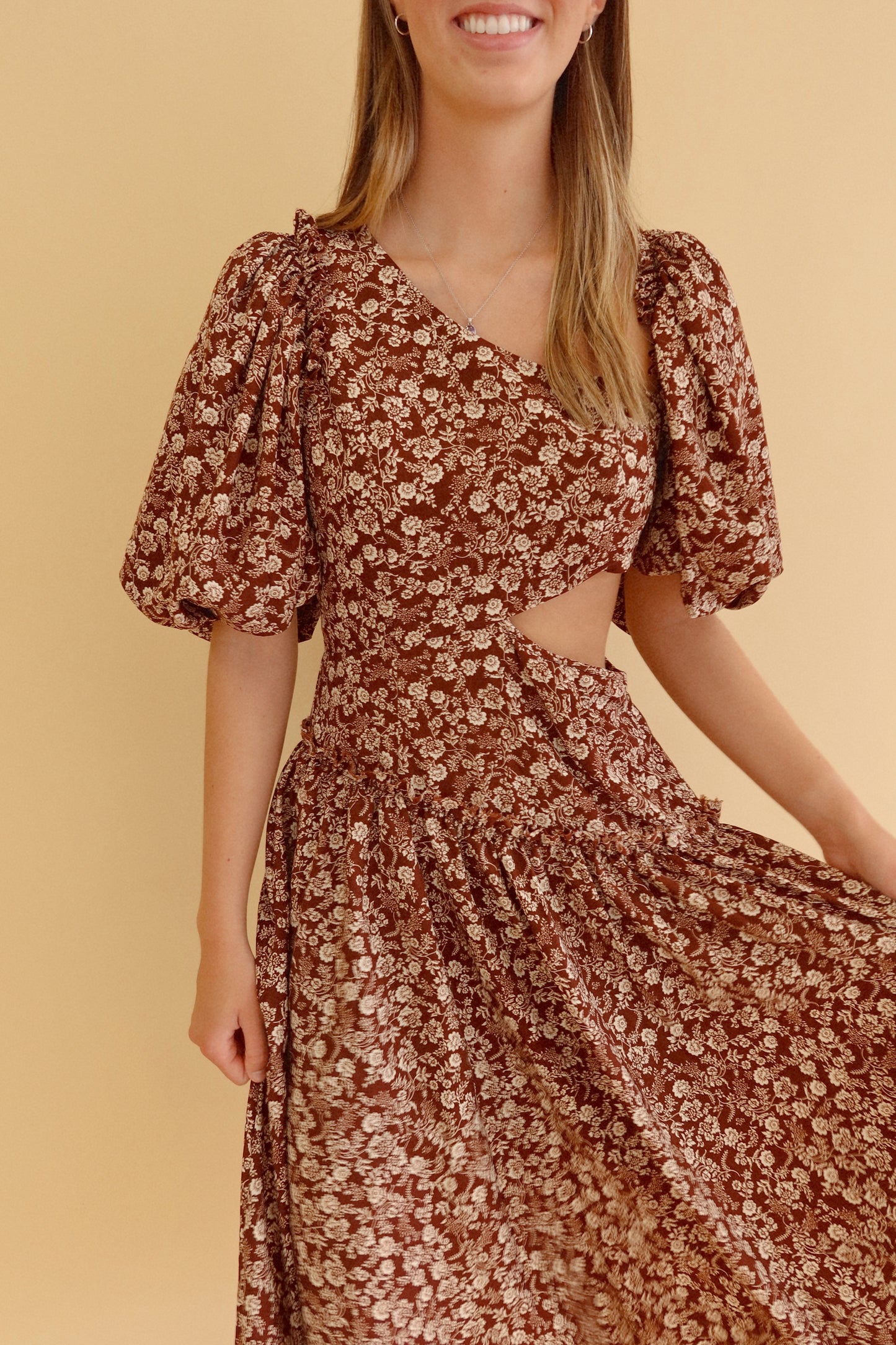 Gracie Paige Floral Maxi Dress