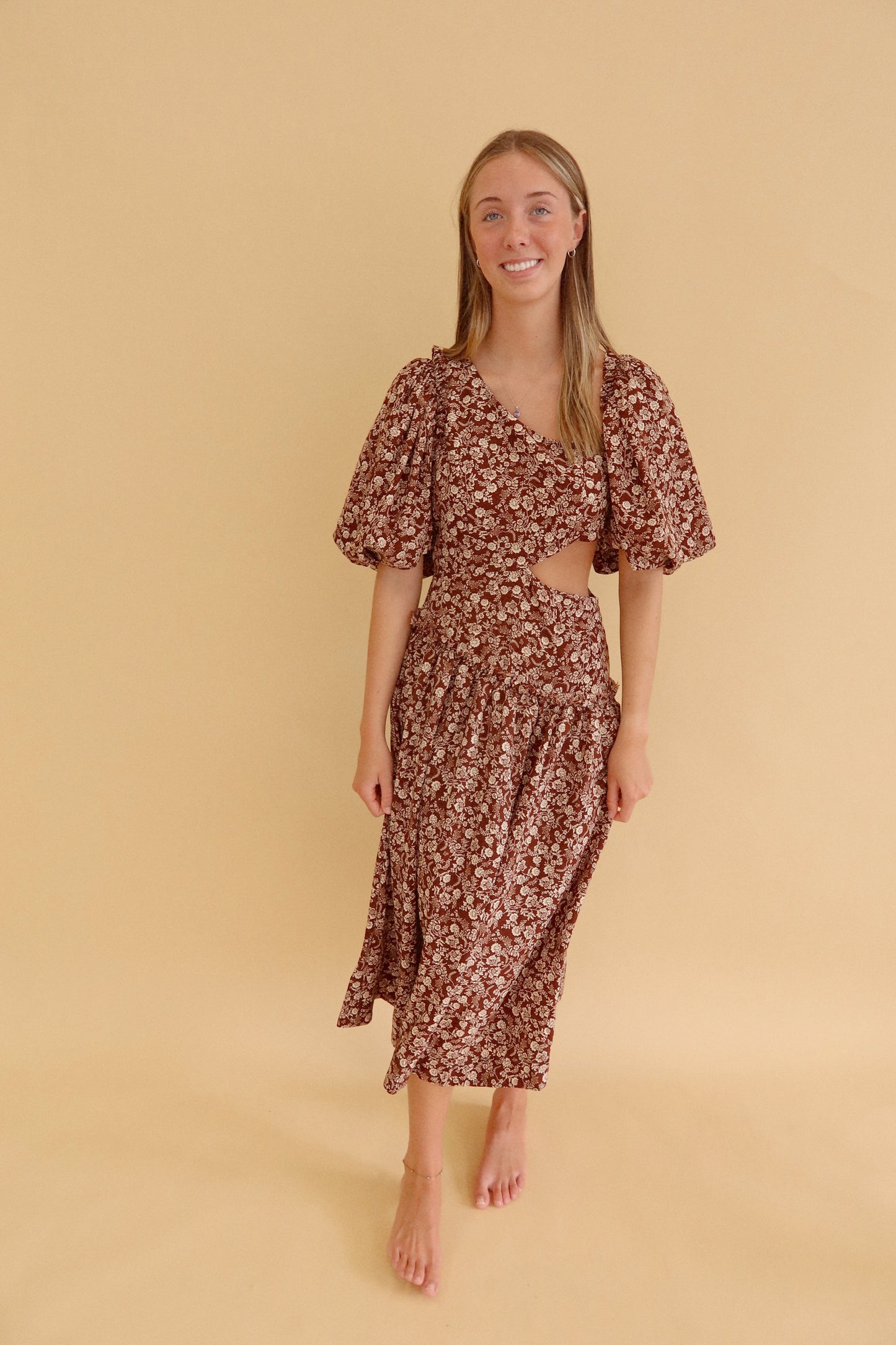 Gracie Paige Floral Maxi Dress