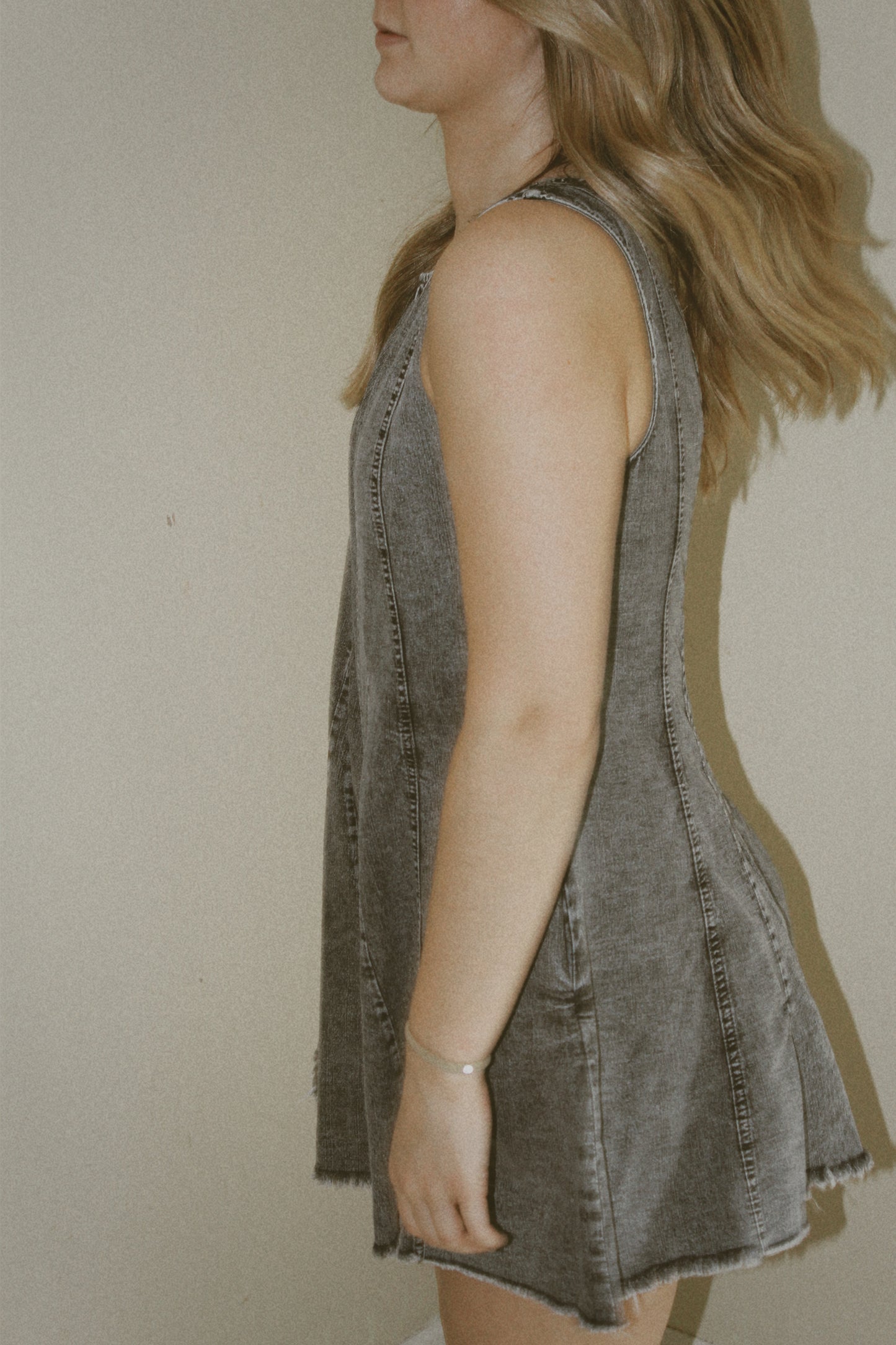 Nora Kate Denim Romper