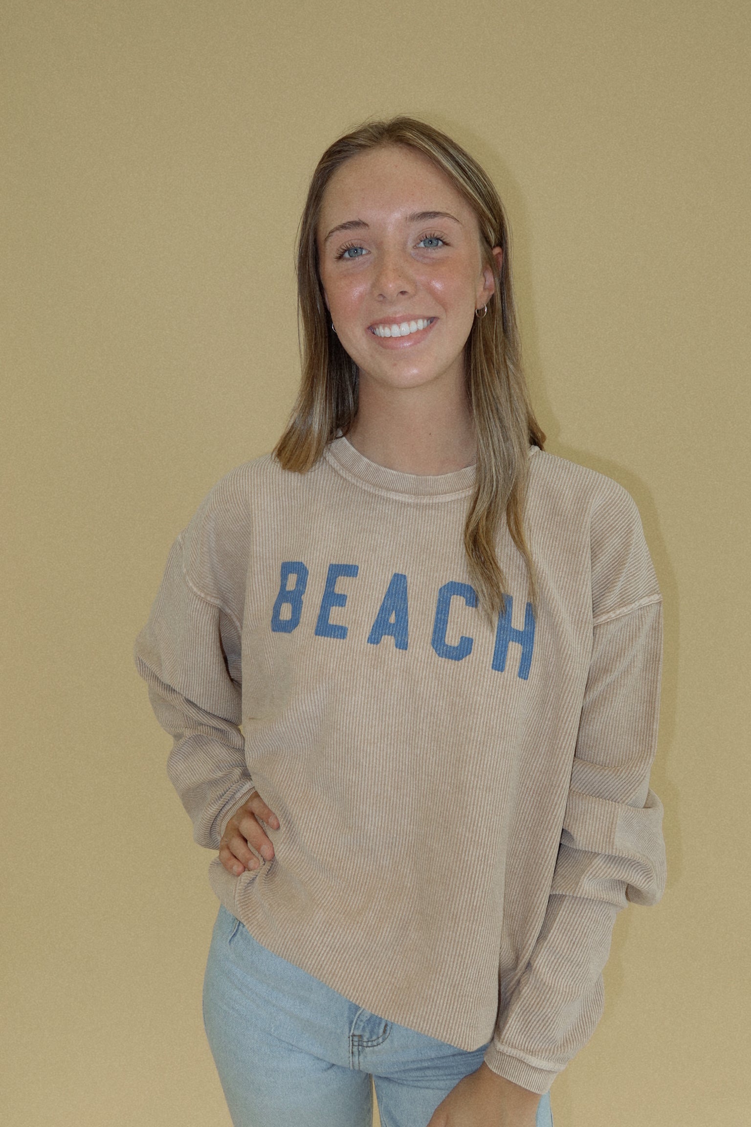 Beach Vintage Pullover