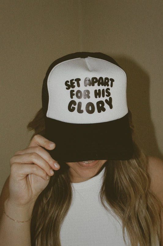 Set Apart for His Glory Trucker Hat