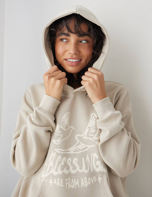 Elevated Faith Sand Blessings Unisex LS Hoodie