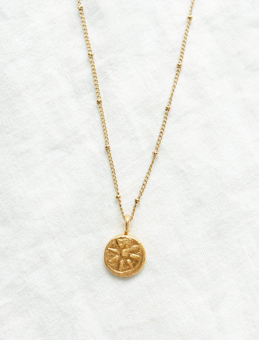 Jenessa Wait - Necklace: Gold Widow's Mite