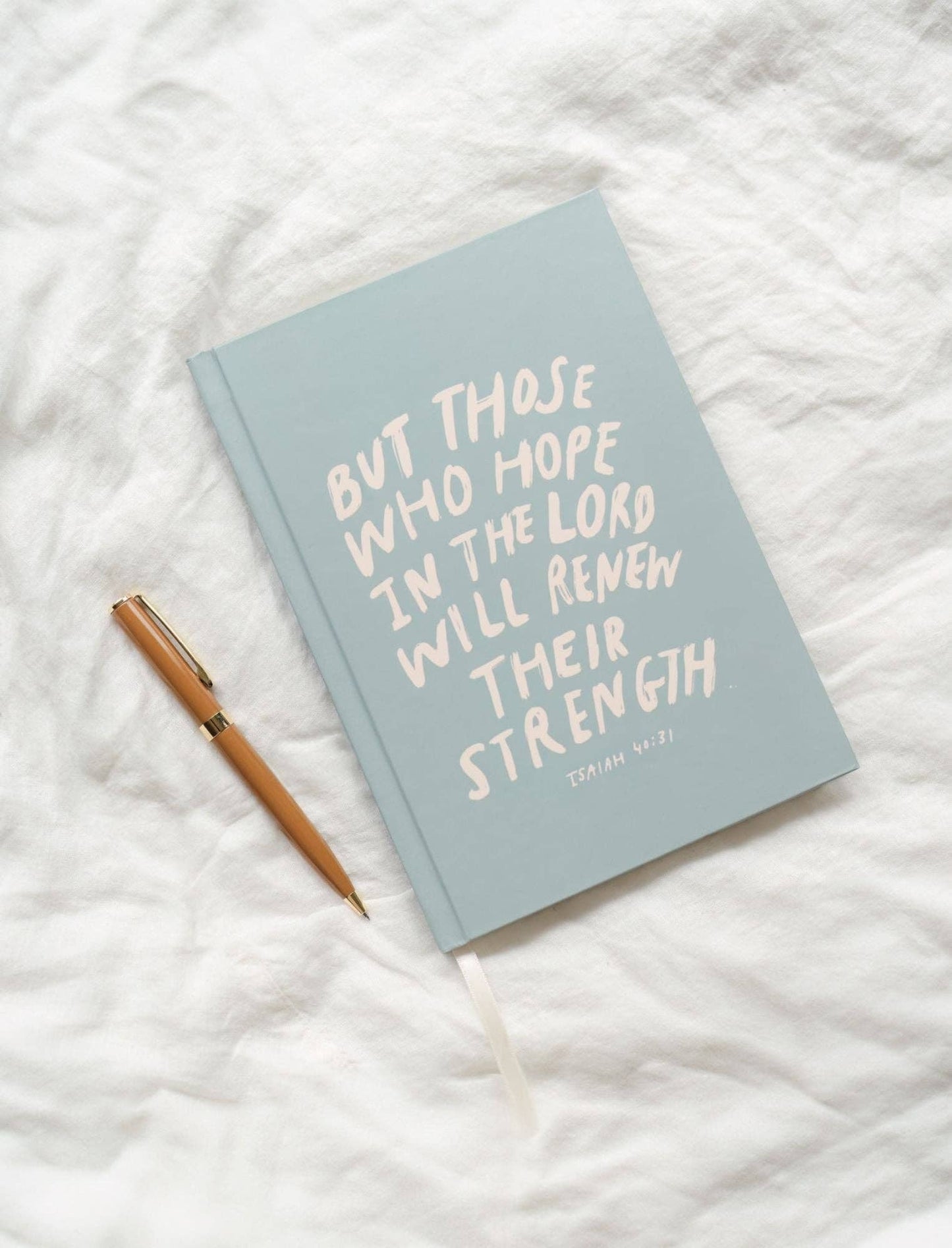 Jenessa Wait - Hardcover Journal: But those who hope