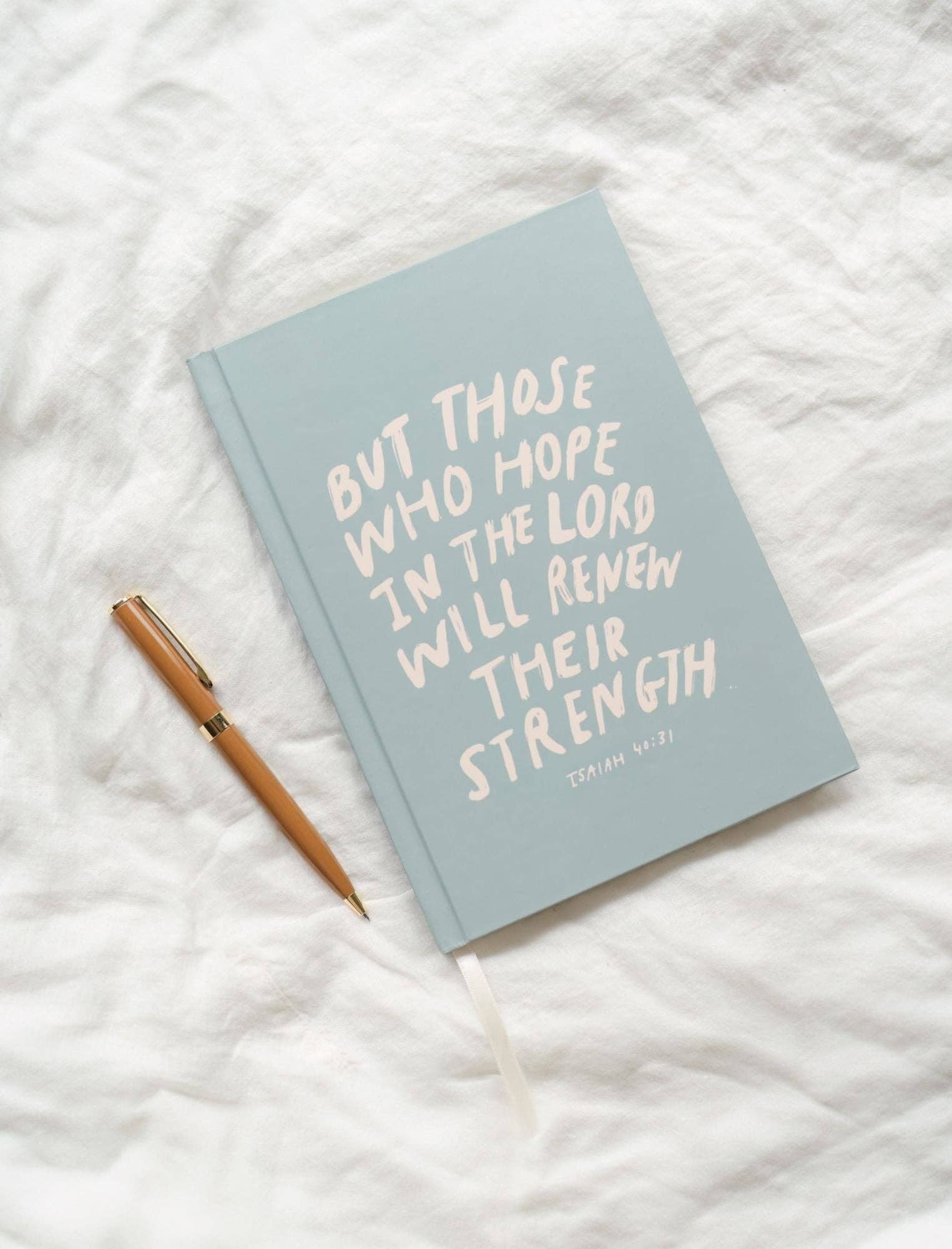 Jenessa Wait - Hardcover Journal: But those who hope