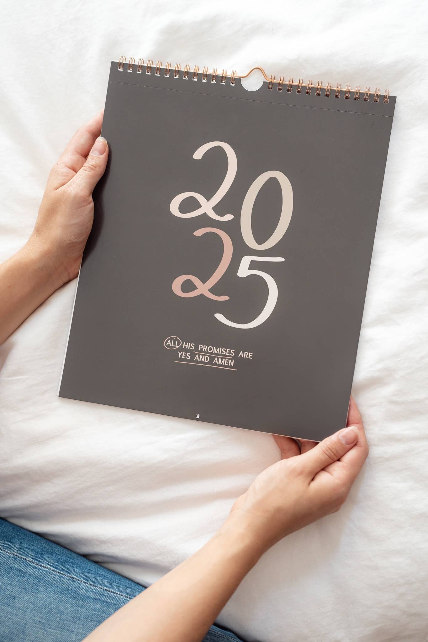Jenessa Wait - 2025 Calendar "All His Promises are Yes and Amen"