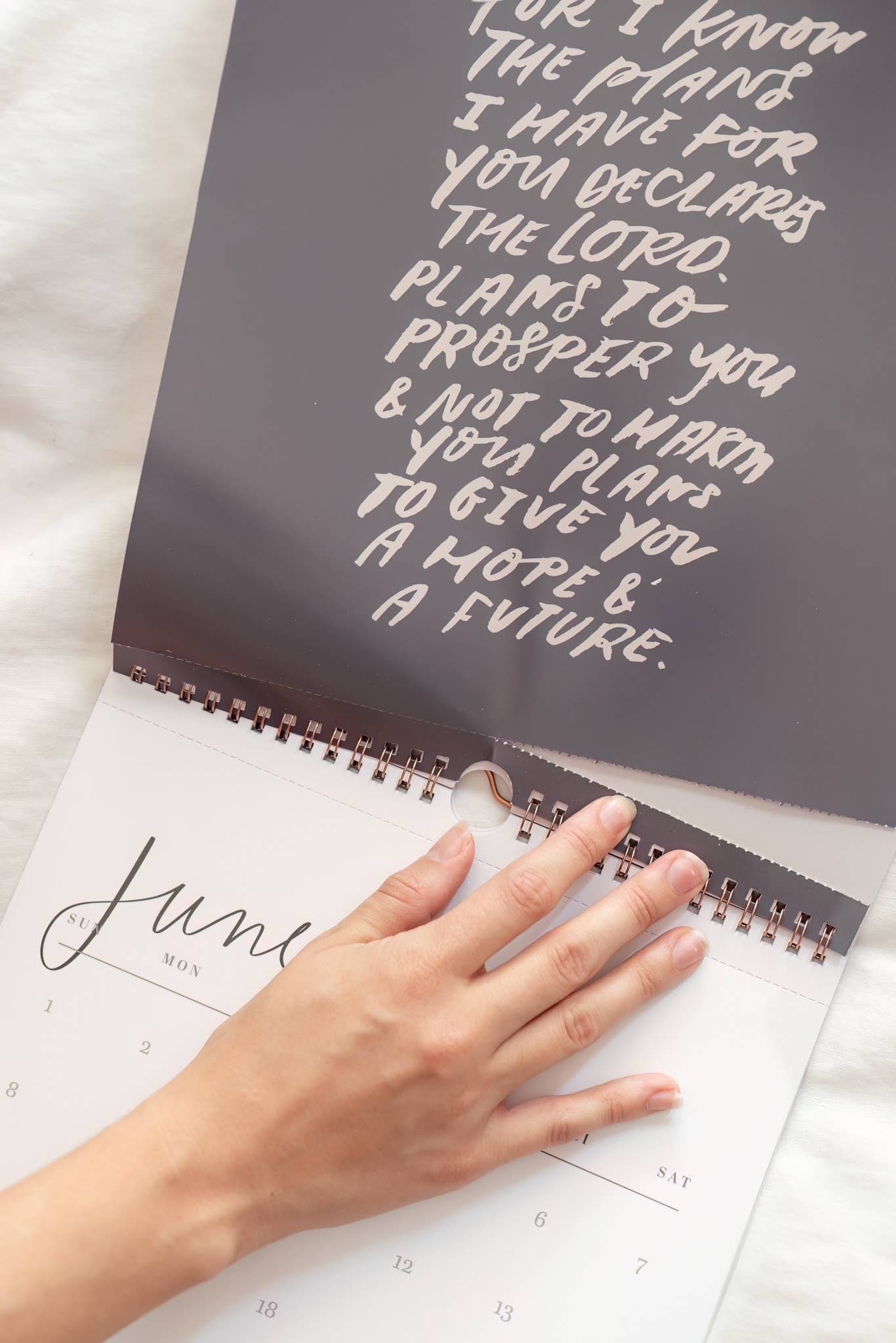 Jenessa Wait - 2025 Calendar "All His Promises are Yes and Amen" Regular