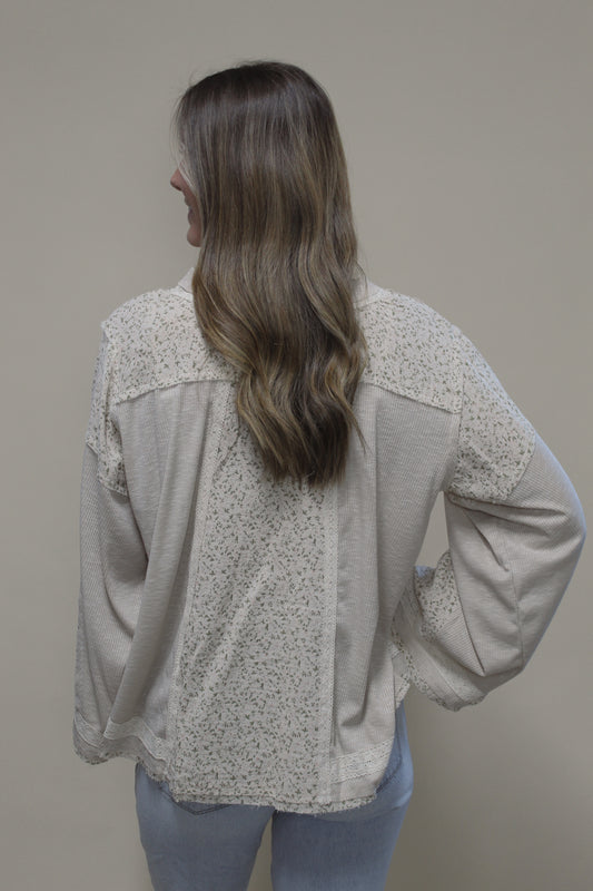 Rylee Faye Top - Cream