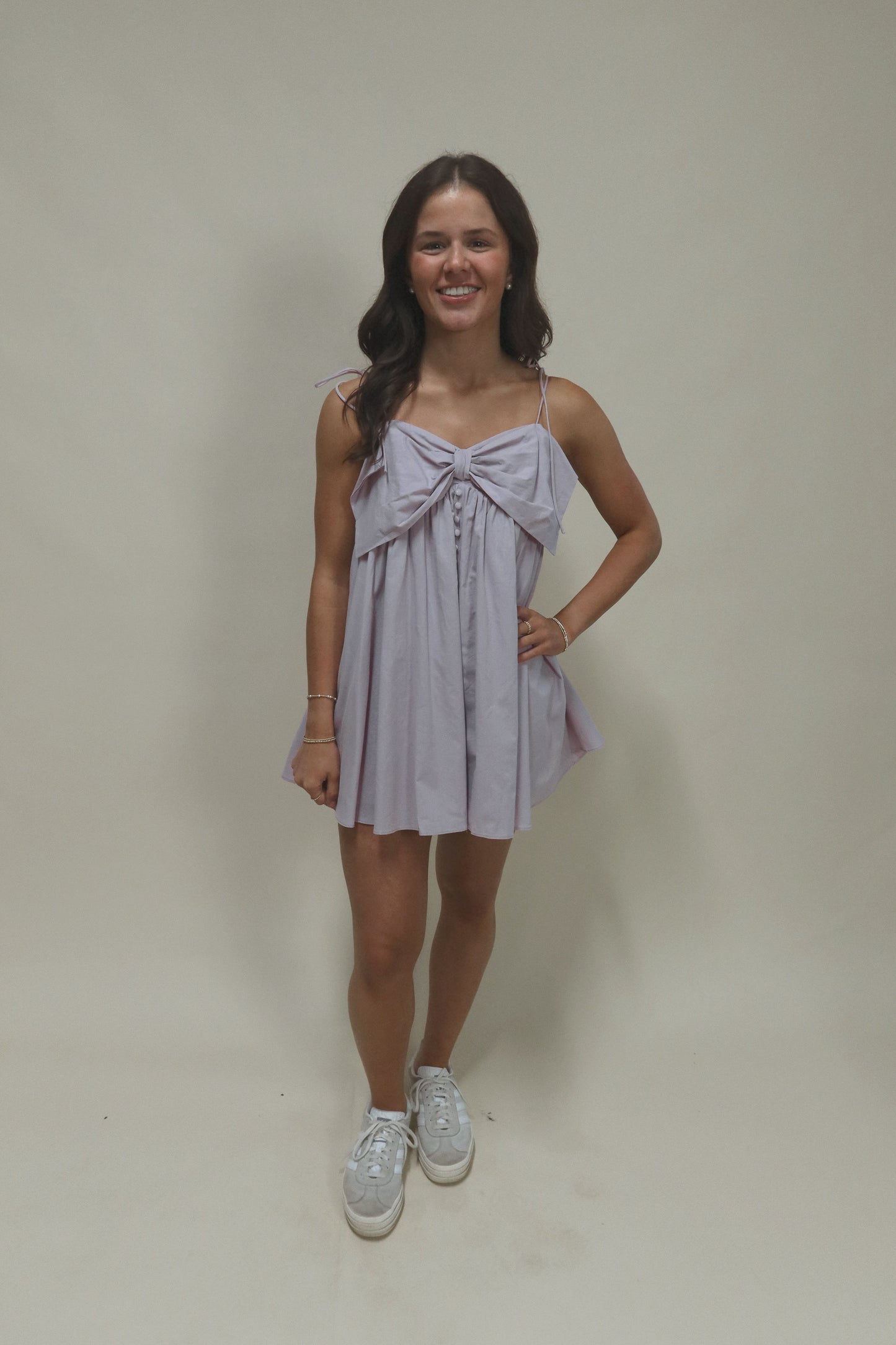 Lexi Kate Bow Dress - Mauve