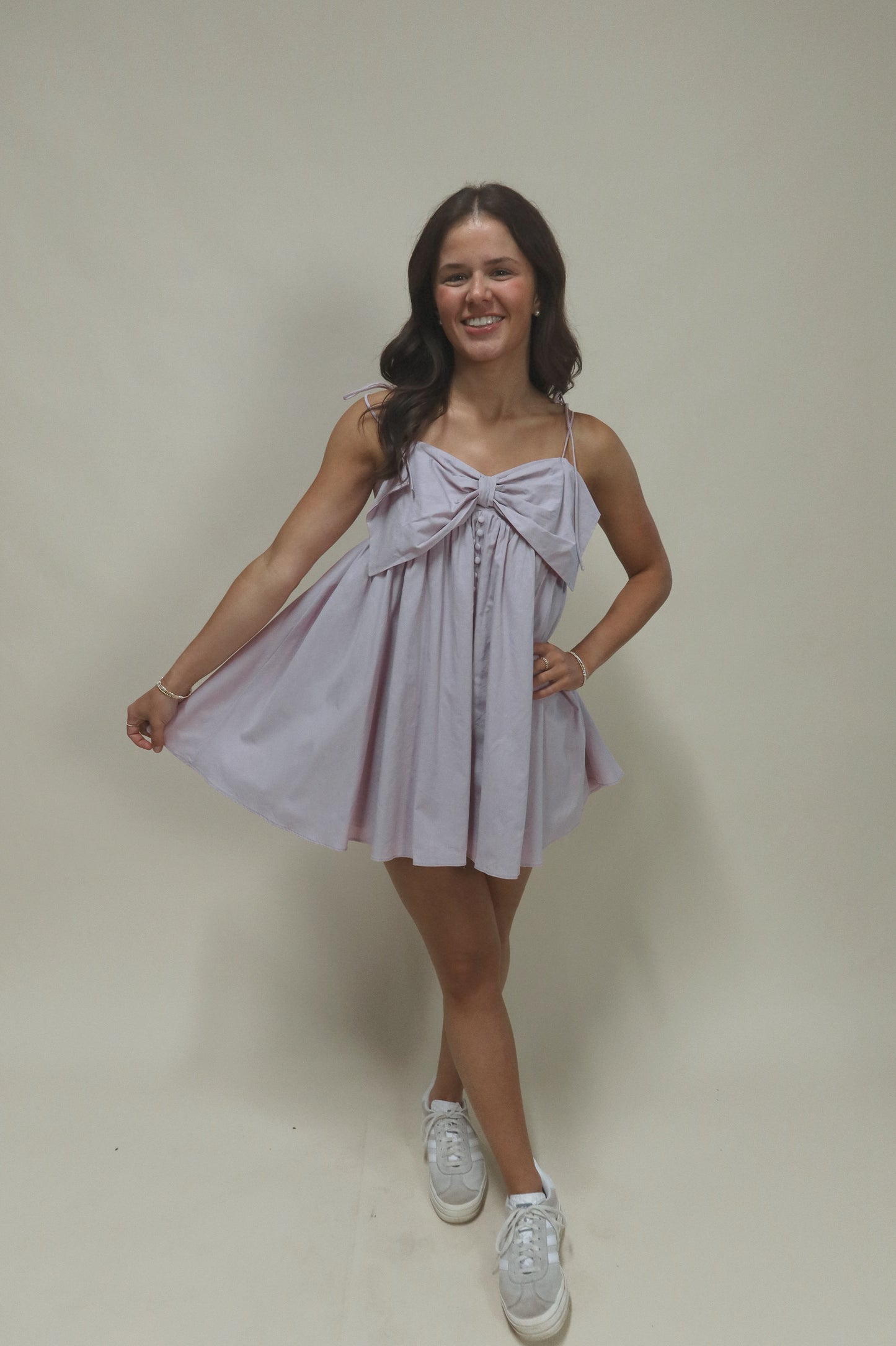 Lexi Kate Bow Dress - Mauve