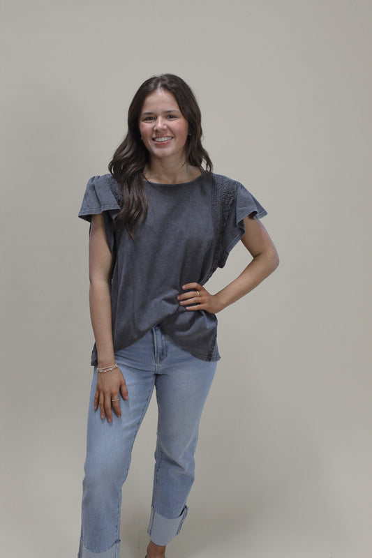 Ashlyn Lane Top - Black