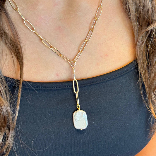 ID Wine Night Necklace: Pearl