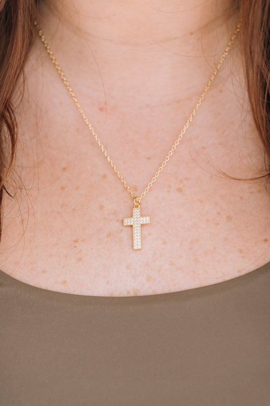 ID First Lady Necklace: Cross
