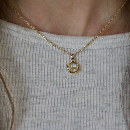 ID Little Lady Necklace: Mustard Seed