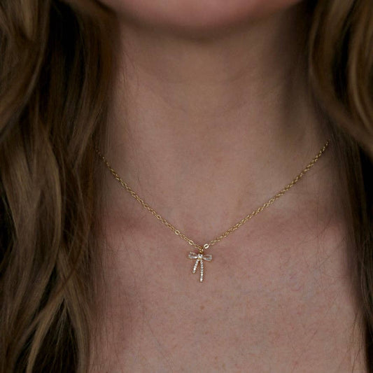 Little Lady Bow Necklace