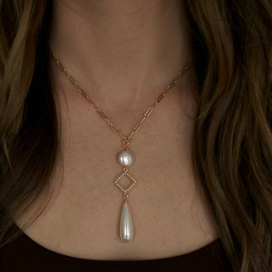 Mothers Day Drop Necklace