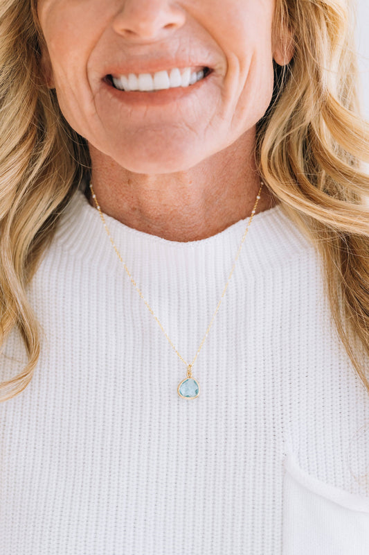 ID Bright Skies Blue Necklace