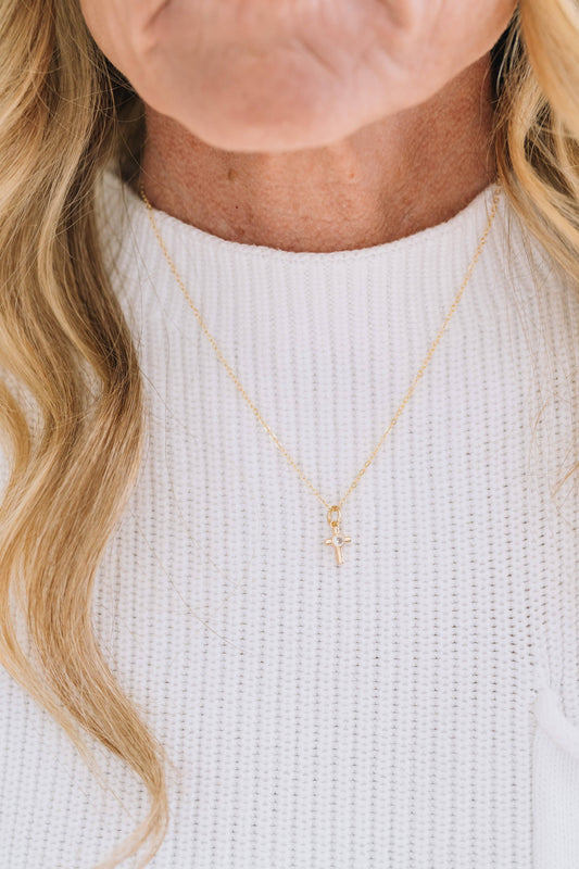 ID Fresh Start Necklace: Cross