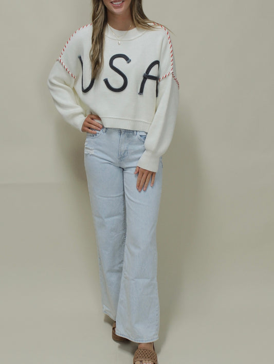 USA Rope Sweater