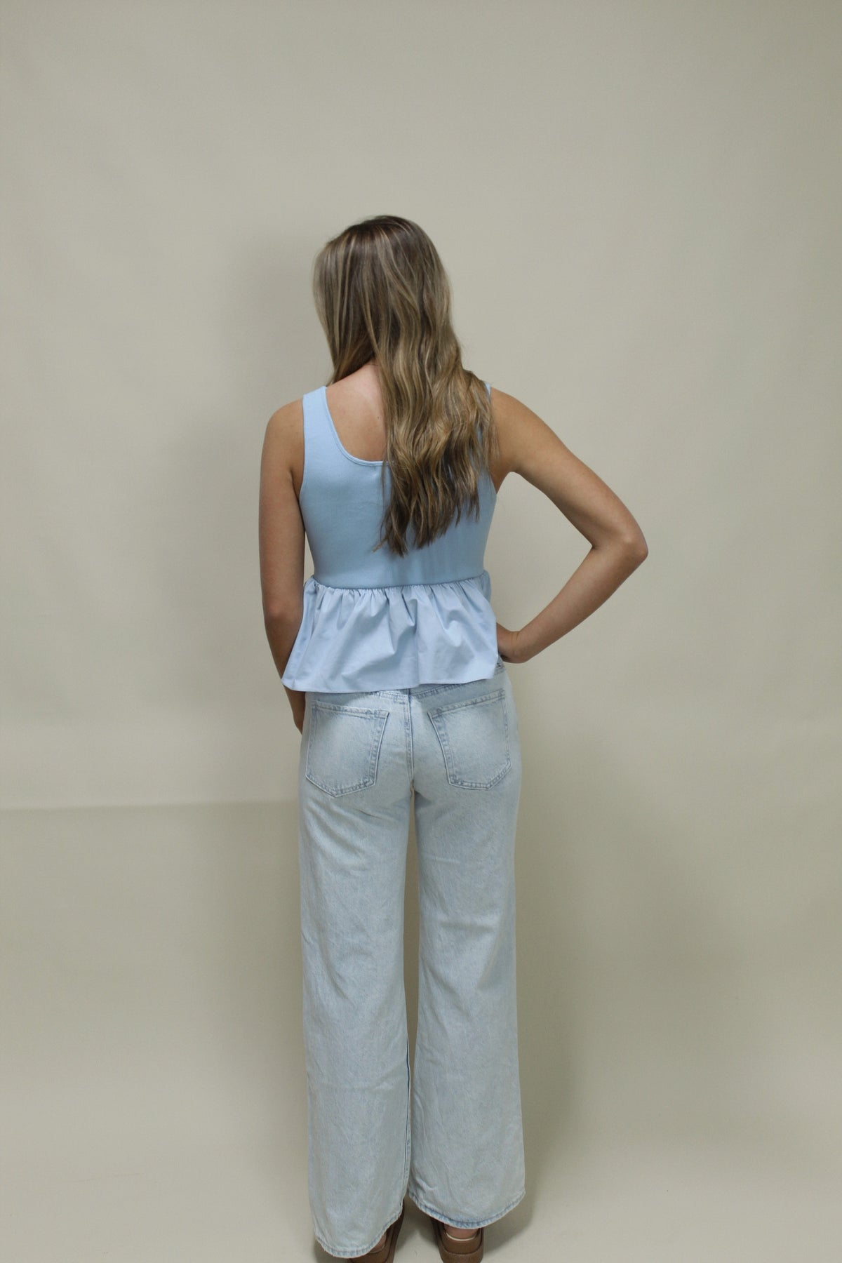 Lexi Top - Baby Blue