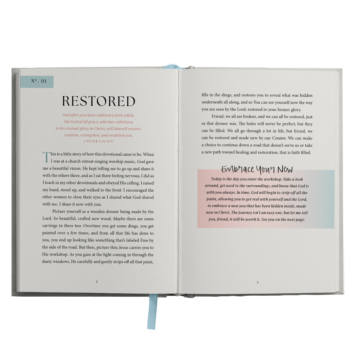 Embrace Your New Devotional - Christian Gifts Regular