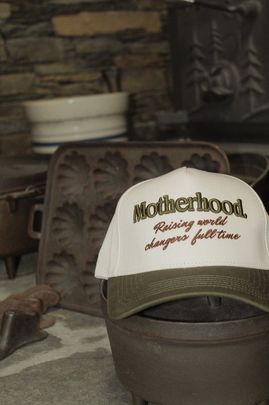 Motherhood - Raising World Changer Hat