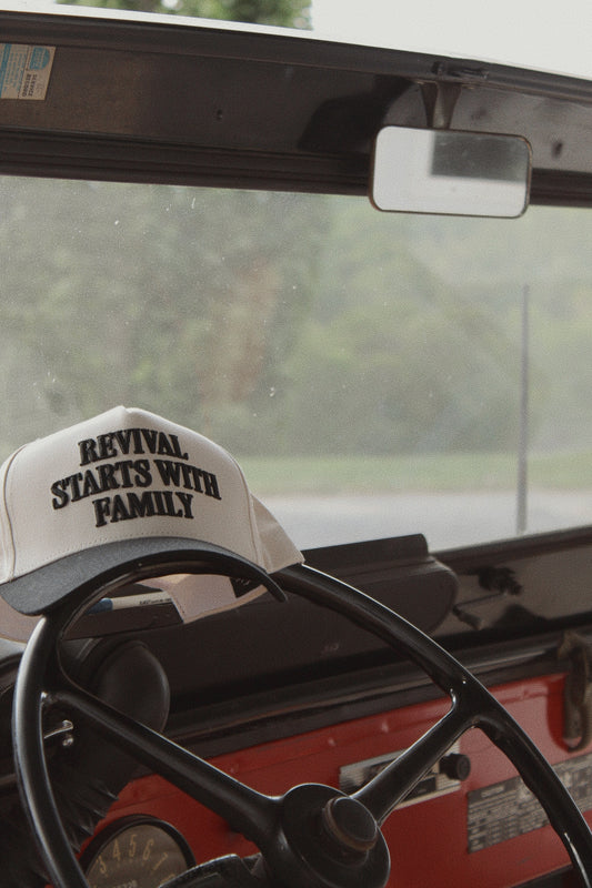 Revival Starts with Family Hat - Black