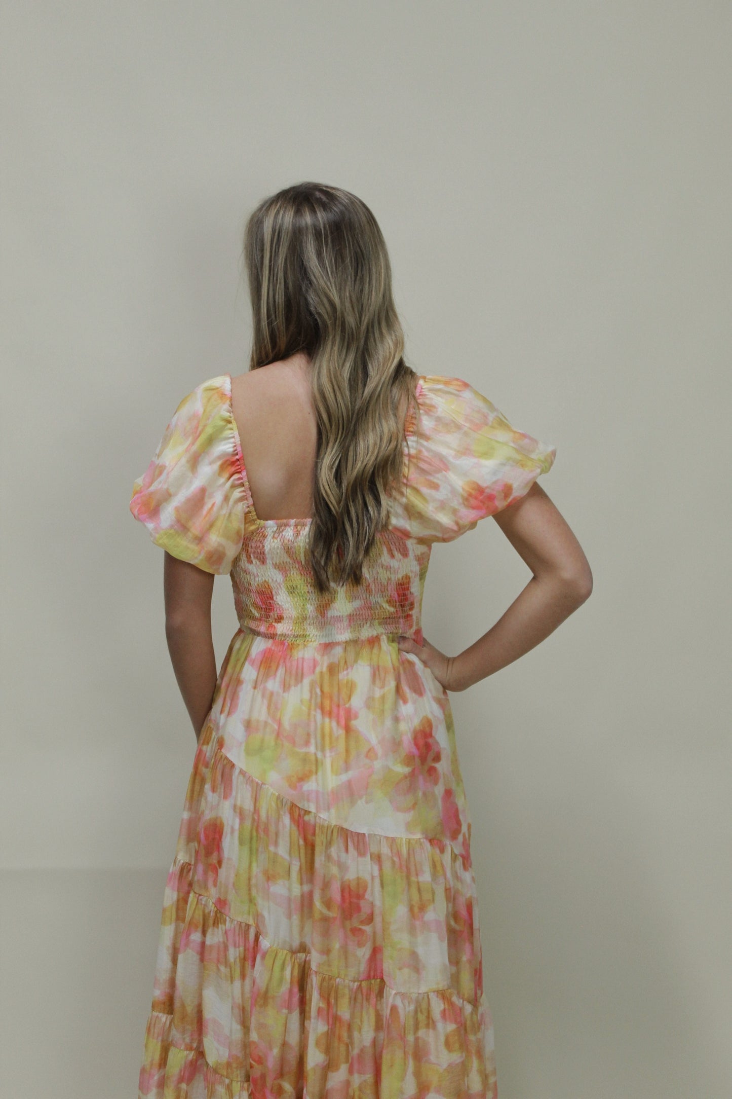 Love Poem Floral Maxi Dress