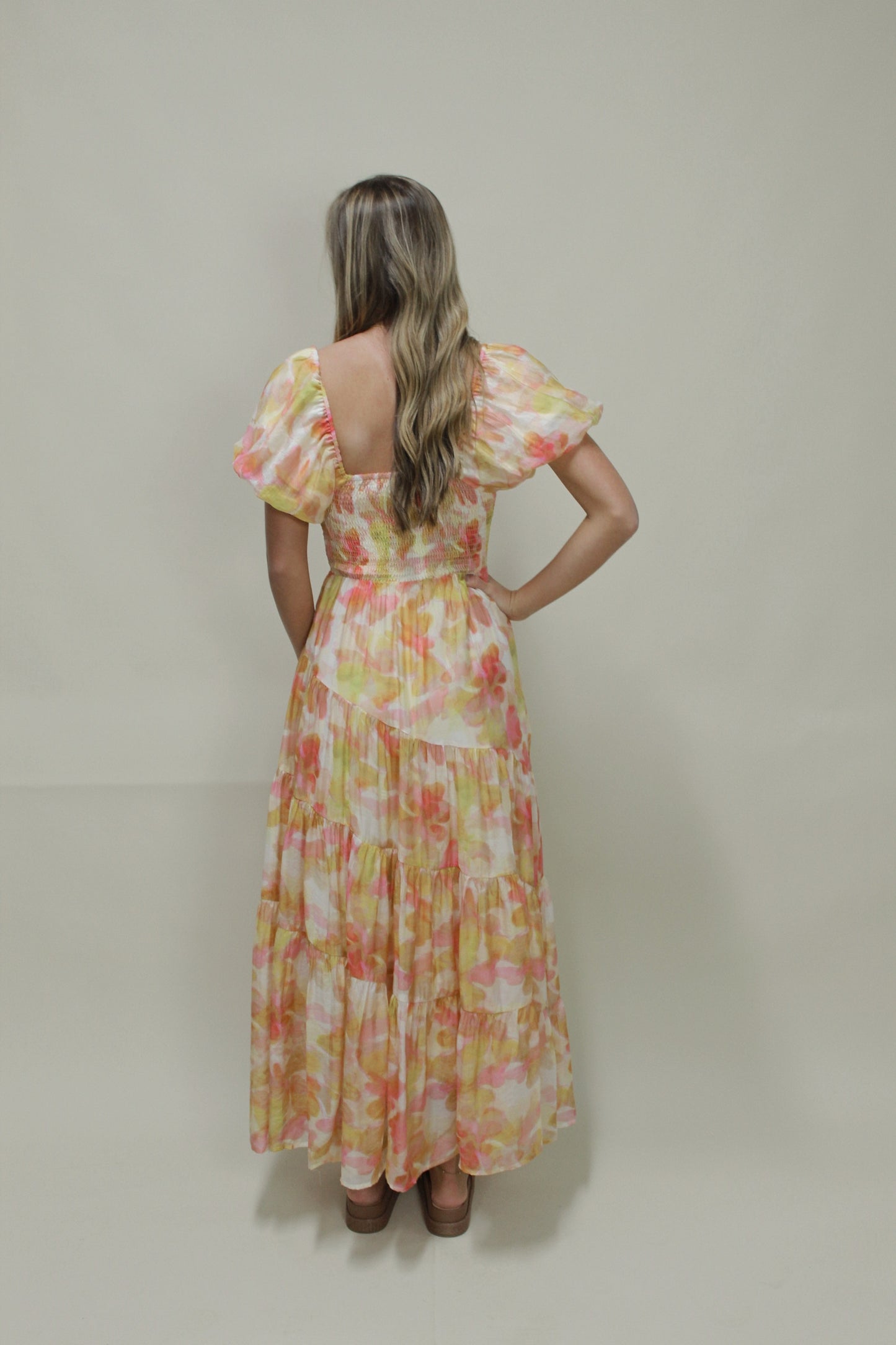 Love Poem Floral Maxi Dress